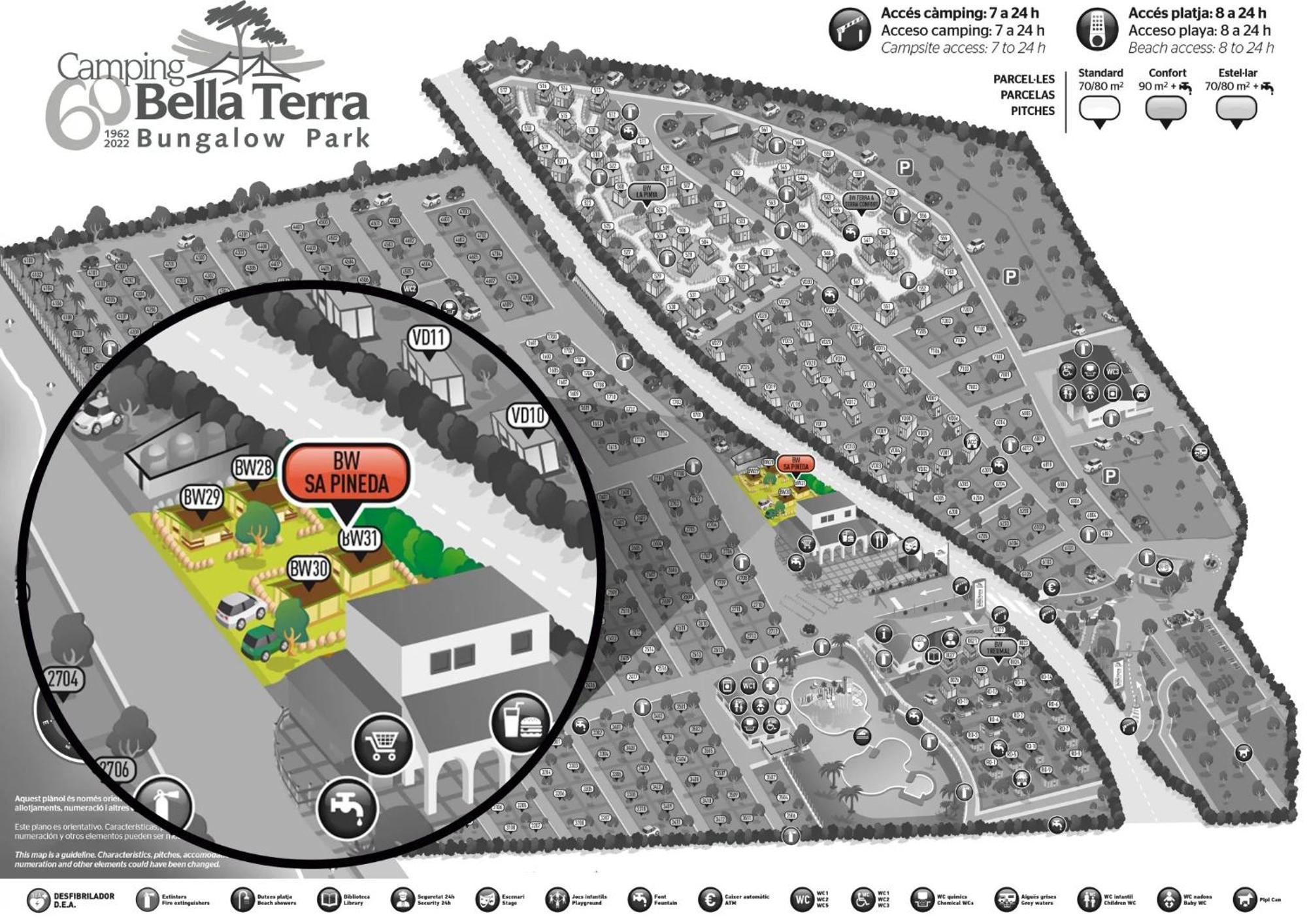 Camping Bella Terra Blanes Exteriér fotografie